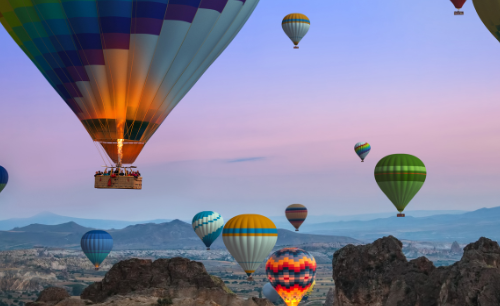 Muscut Sunset Air Ballon